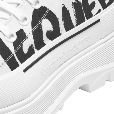 Alexander McQueen Tread Slick Boot Graffiti Optic White 682422WIABD9488 02