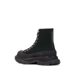 Alexander McQueen Tread Slick Lace Up Boot Black (Women's) 611706W4MV21000