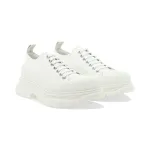 Alexander McQueen Tread Slick Low Lace Up White White (Women's) 611705W4MV29000