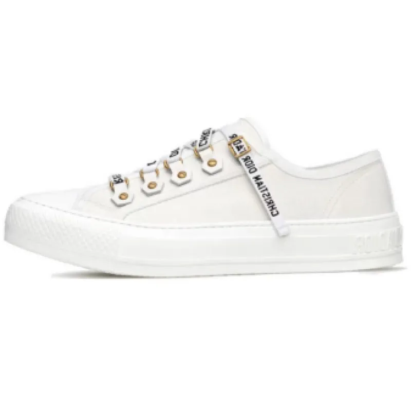 Dior Walk'N'Dior Low Top White Canvas (Women's) KCK177CVA_S06W