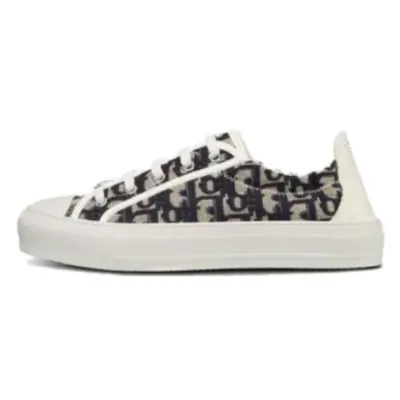 Dior  Oblique Black Embroidered  01