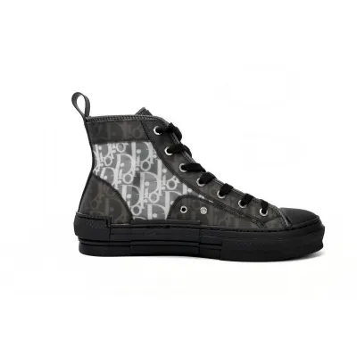 Dior B23 High Black Black Oblique 3SH118YJR H063 02