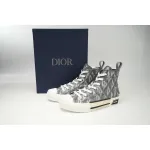 Dior B23 High Top Gray CD Diamond  3SN272ZIR 16536 