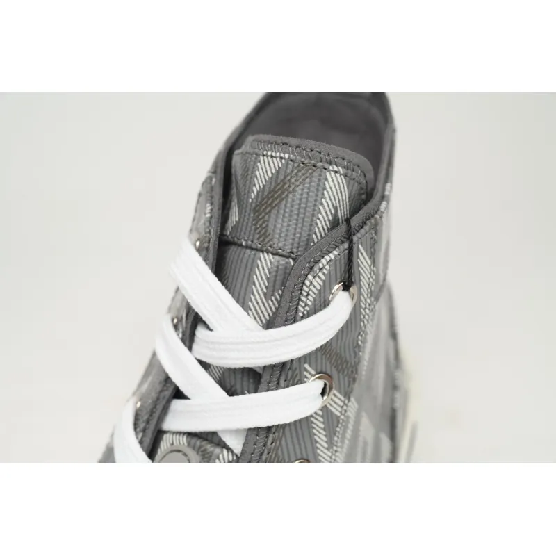 Dior B23 High Top Gray CD Diamond  3SN272ZIR 16536 