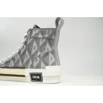 Dior B23 High Top Gray CD Diamond  3SN272ZIR 16536 