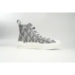 Dior B23 High Top Gray CD Diamond  3SN272ZIR 16536 