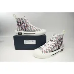Dior B23 High Top Red Blue Oblique  3SN272ZIR 16536 