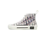 Dior B23 High Top Red Blue Oblique  3SN272ZIR 16536 