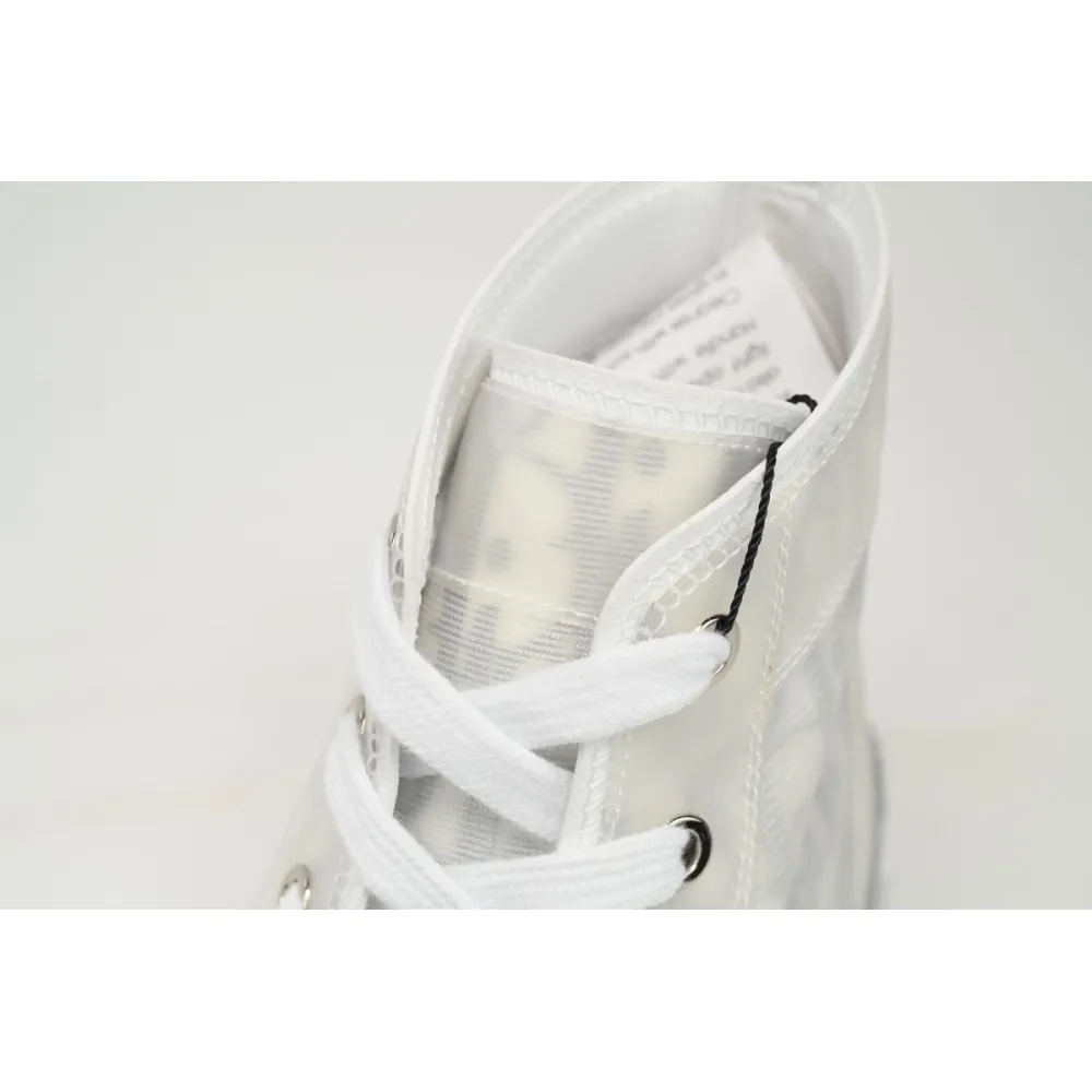 Dior B23 HT Oblique Transparency High Silver Ash  3SN272ZIR 16536