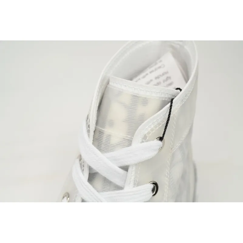 Dior B23 HT Oblique Transparency High Silver Ash  3SN272ZIR 16536
