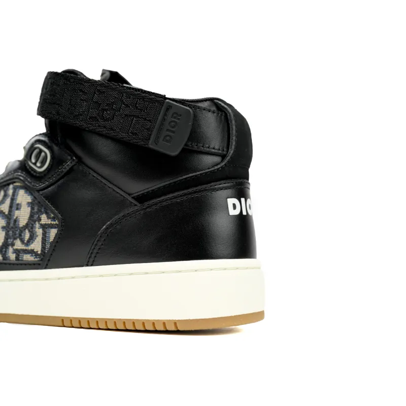 Dior B27 High-Top Black Beige Black Dior Oblique Jacquard 3SH133ZIR_H965