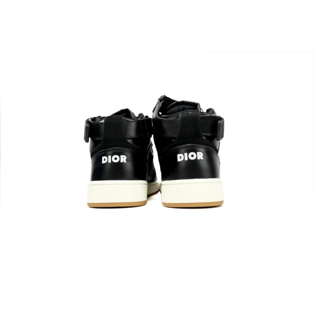 Dior B27 High-Top Black Beige Black Dior Oblique Jacquard 3SH133ZIR_H965