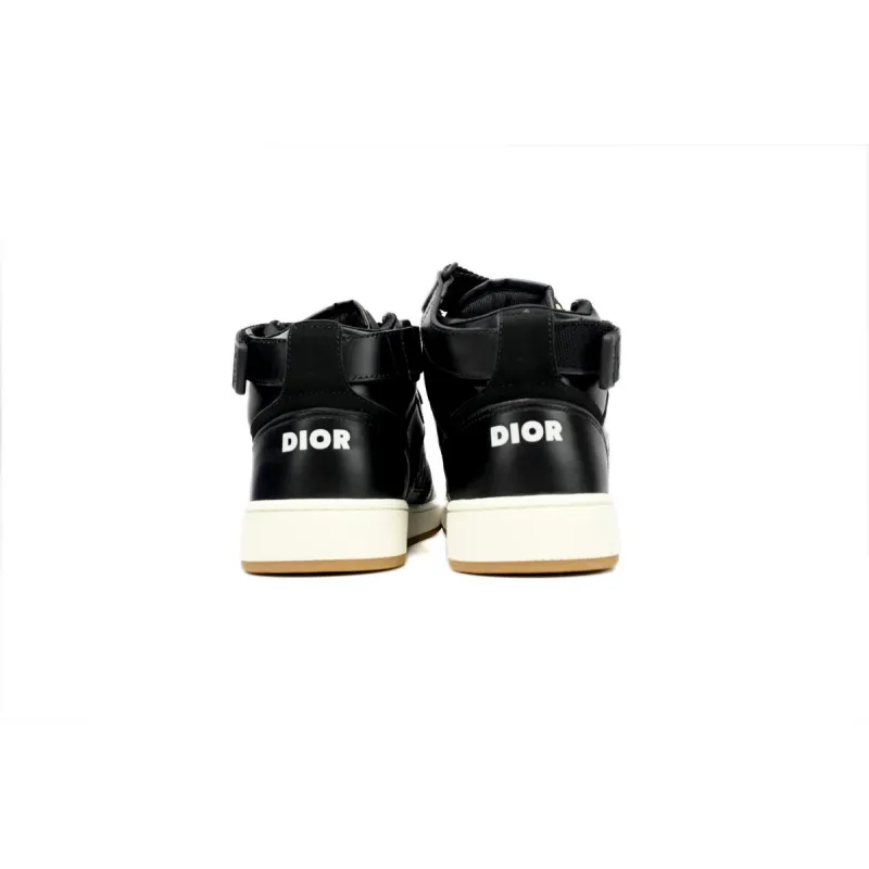 Dior B27 High-Top Black Beige Black Dior Oblique Jacquard 3SH133ZIR_H965