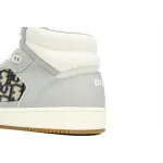 Dior B27 High-Top Gray White Beige Black Dior Oblique Jacquard 3SH133ZIR_H165