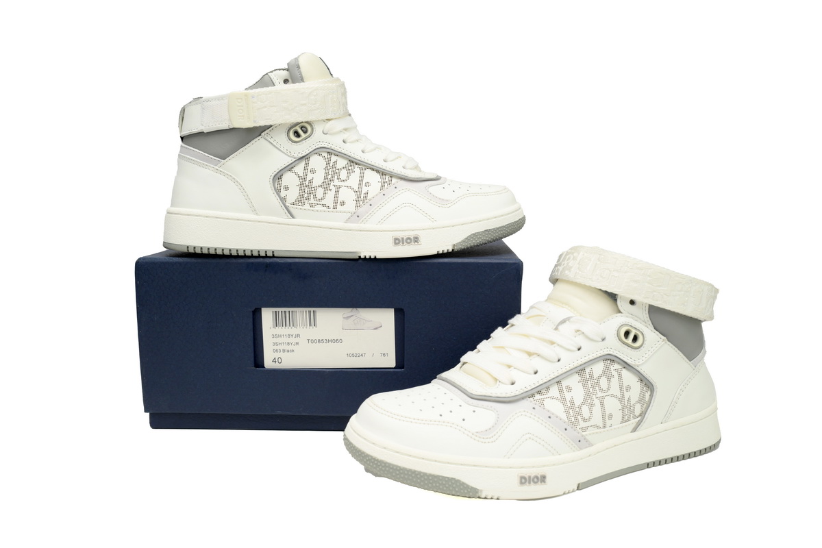 Dior B27 High White Gray