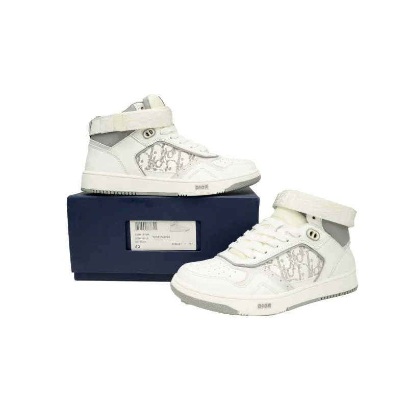 Dior B27 High White Gray