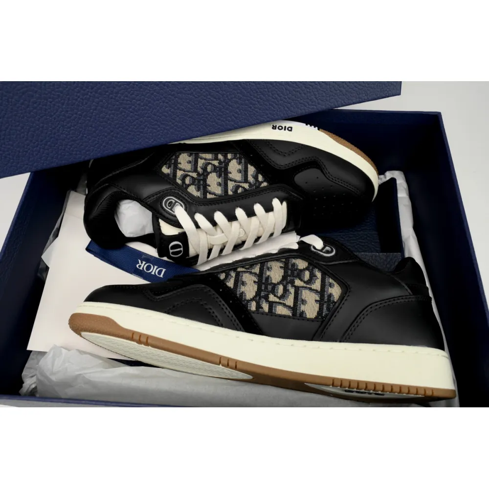 Dior B27 Low Black Beige 3SN272ZIR_H965