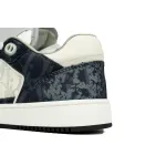 Dior B27 Low Denim Blue White Dior Tears Oblique Galaxy Leather 3SN272ZWZ_H580