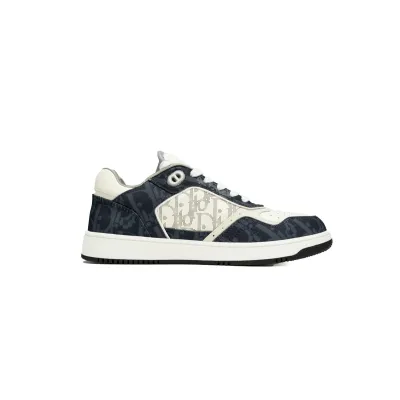 Dior B27 Low Denim Blue White Dior Tears Oblique Galaxy Leather 3SN272ZWZ_H580 02
