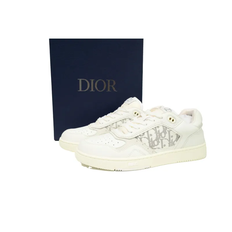 Dior B27 Low-Top White Calfskin 3SN272ZSB_H000
