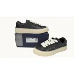 Dior B33 Sneaker Black Smooth Calfskin Oblique Jacquard 3SN303ZYS_H981