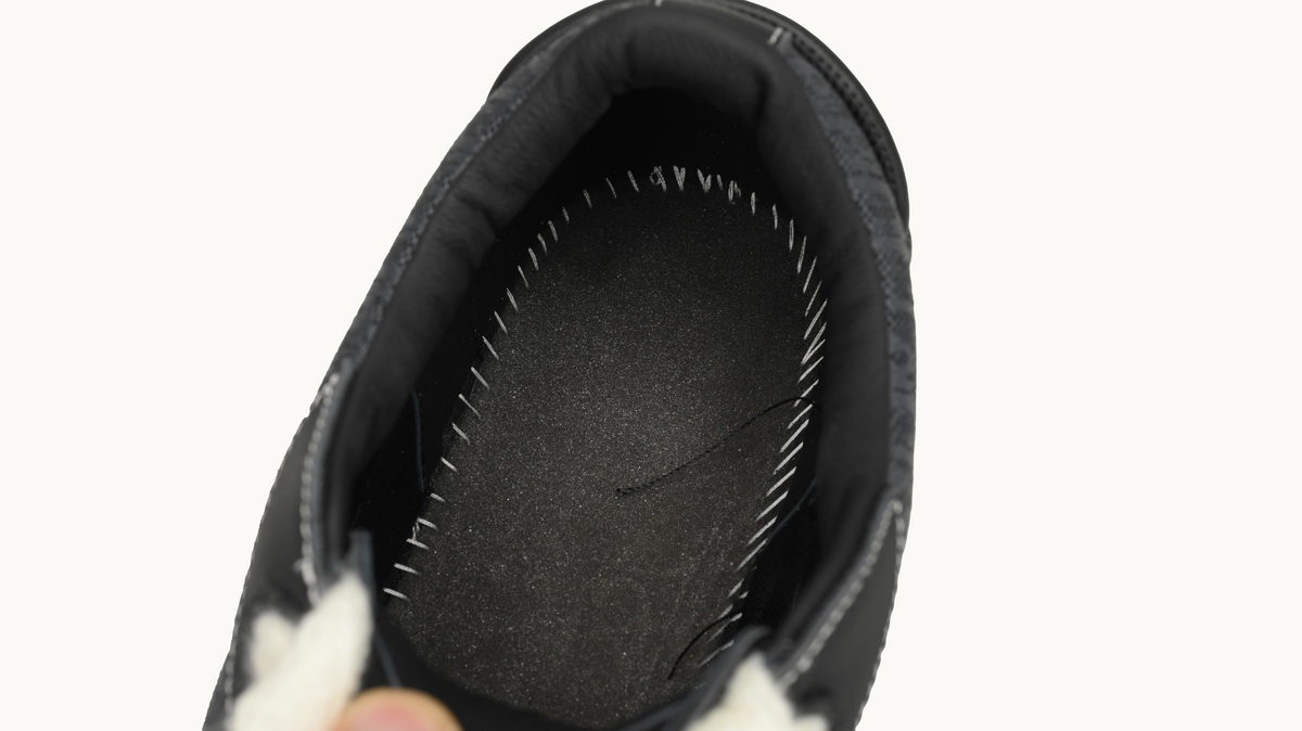 D*or b33 sneaker black smooth calfskin oblique jacquard 3sn303zys_h981