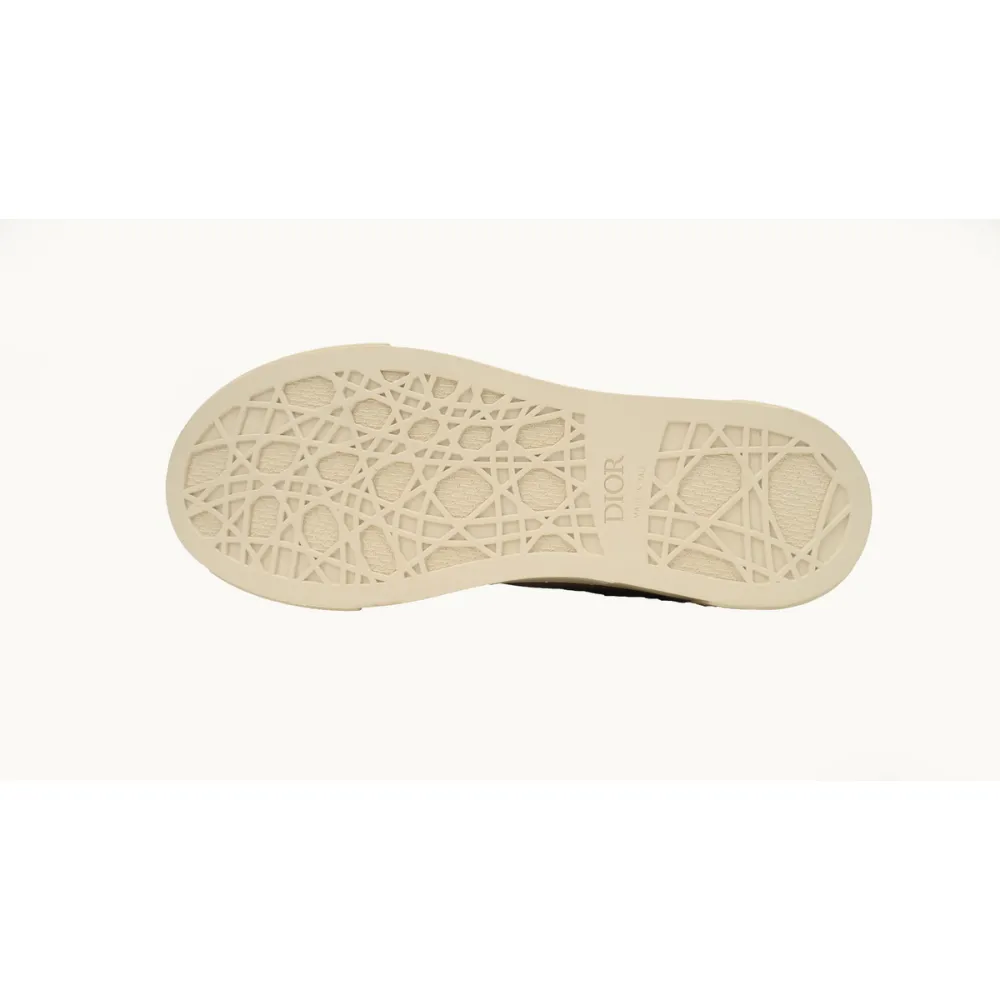Dior B33 Sneaker Brown Cream Oblique Jacquard 3SN303ZWN_H781
