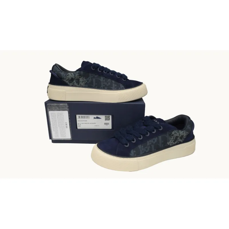 Dior B33 Sneaker Dior Tears Blue Denim Peace Sign 3SN303ZWZ_H565