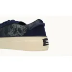 Dior B33 Sneaker Dior Tears Blue Denim Peace Sign 3SN303ZWZ_H565
