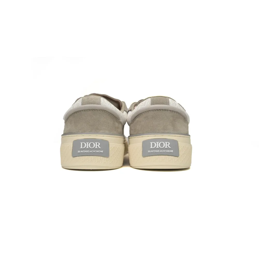 Dior B33 Sneaker Grey White Oblique Jacquard 3SN303ZWN_H858