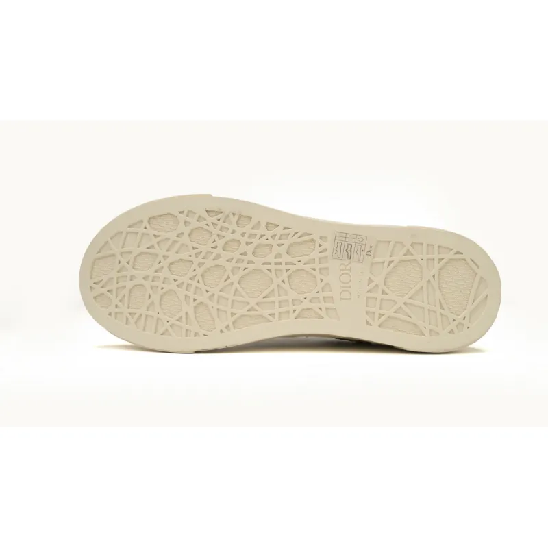 Dior B33 Sneaker Khaki Smooth Calfskin Oblique Raised Embroidery (Numbered) 3SN303ZYQ_H681