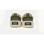 Dior B33 Sneaker Khaki Smooth Calfskin Oblique Raised Embroidery (Numbered) 3SN303ZYQ_H681