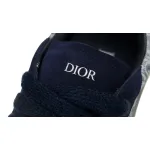 Dior B33 Sneaker Navy Blue Oblique Jacquard 3SN303ZWN_H559