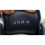 Dior B33 Sneaker Navy Blue Smooth Calfskin Oblique Raised Embroidery (Numbered) 3SN303ZYQ_H561
