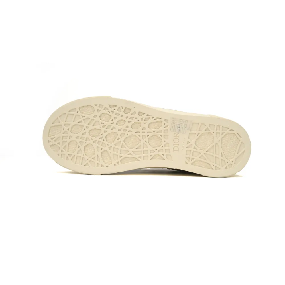 Dior B33 Sneaker Navy Blue Smooth Calfskin Oblique Raised Embroidery (Numbered) 3SN303ZYQ_H561