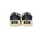 Dior B33 Sneaker Navy Blue Smooth Calfskin Oblique Raised Embroidery (Numbered) 3SN303ZYQ_H561