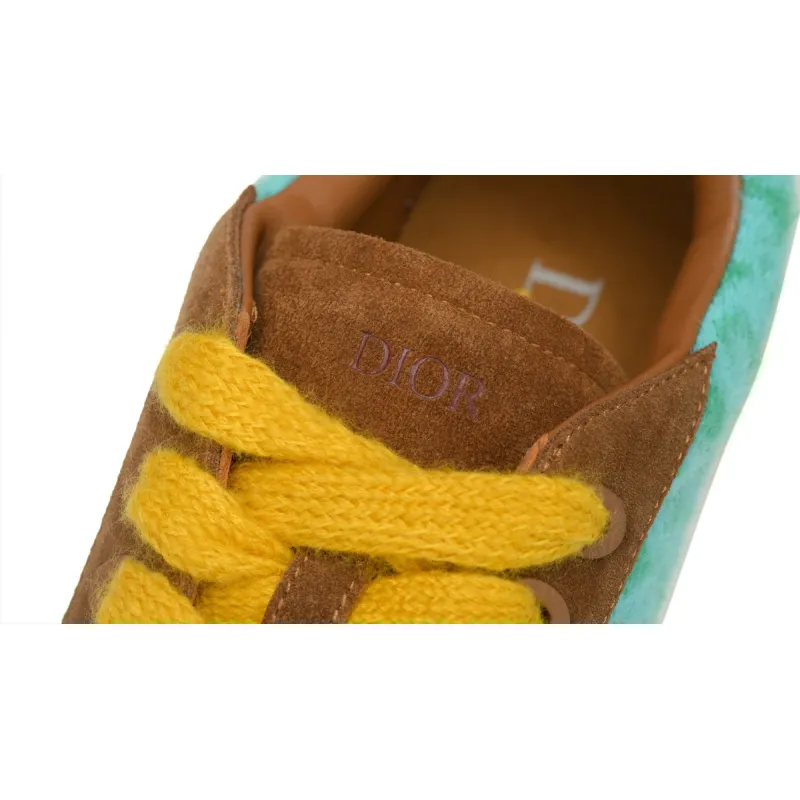 Dior B33 Sneaker Oblique Turquoise Brown 3SN303ZWV-H650