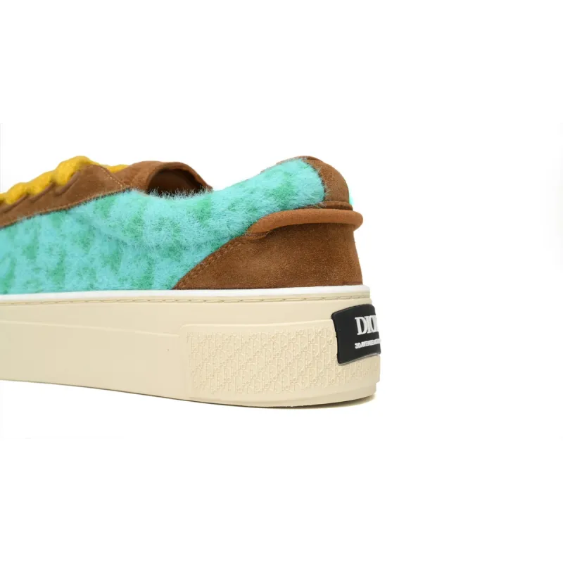 Dior B33 Sneaker Oblique Turquoise Brown 3SN303ZWV-H650