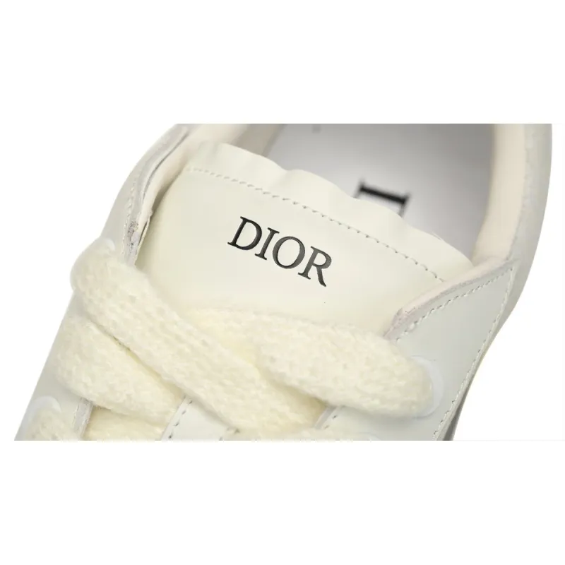 Dior B33 Sneaker White Smooth Calfskin Oblique Jacquard 3SN303ZYS_H068