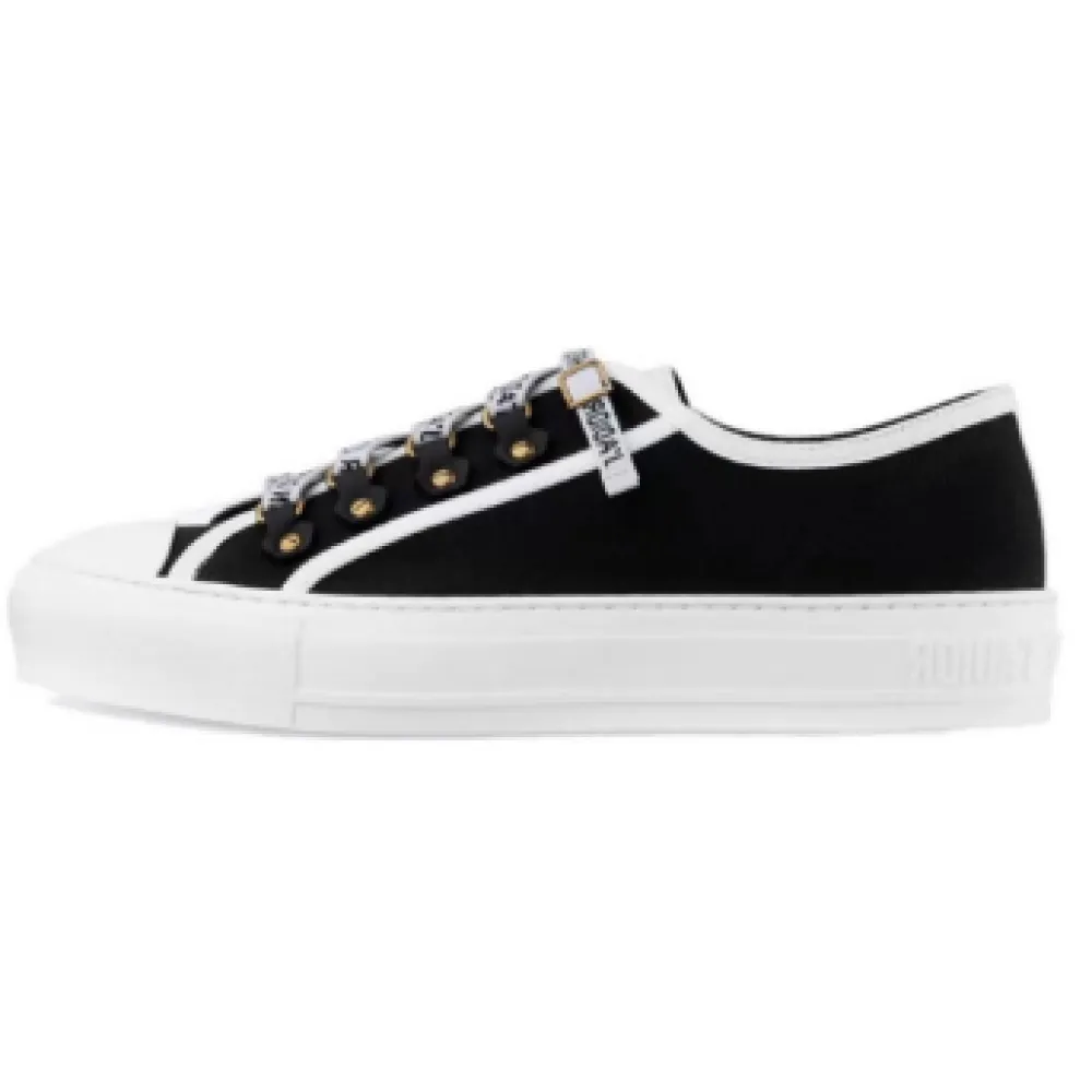 Dior Walk'N'Dior Low Top Black Canvas (Women's) KCK177CVA_S12X
