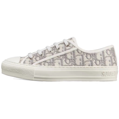 Dior Walk'N'Dior Oblique Grey Canvas (Women's)  01