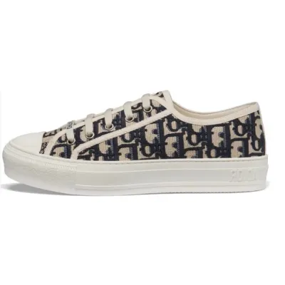 Dior Walk'N'Dior Oblique Navy Canvas (Women's) KCK211OBE_S56B 01