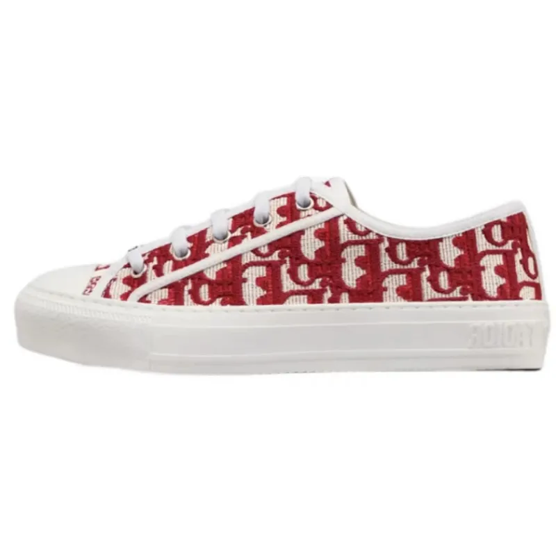 Dior Walk'N'Dior Oblique Red Canvas (Women's) KCK211OBE_S16V