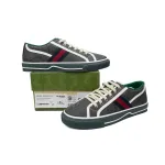 Gucci Off The Grid Tennis 1977 Low ECONYL Dark Grey GG Blue Red White 628709 H9H70 1161