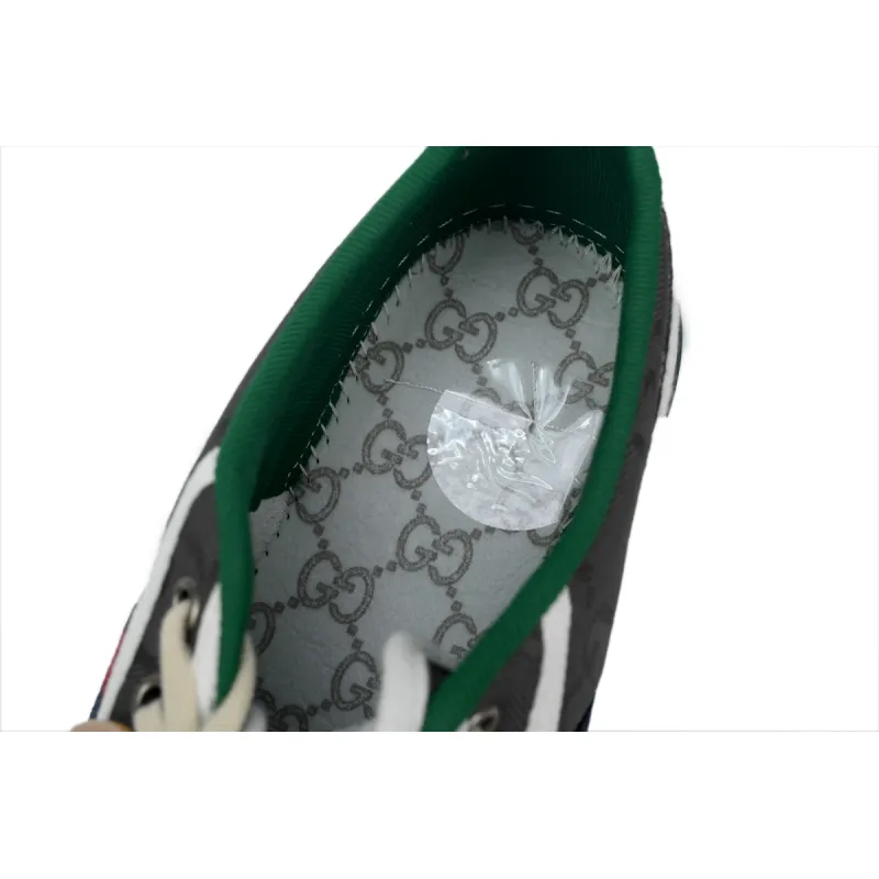 Gucci Off The Grid Tennis 1977 Low ECONYL Dark Grey GG Blue Red White 628709 H9H70 1161