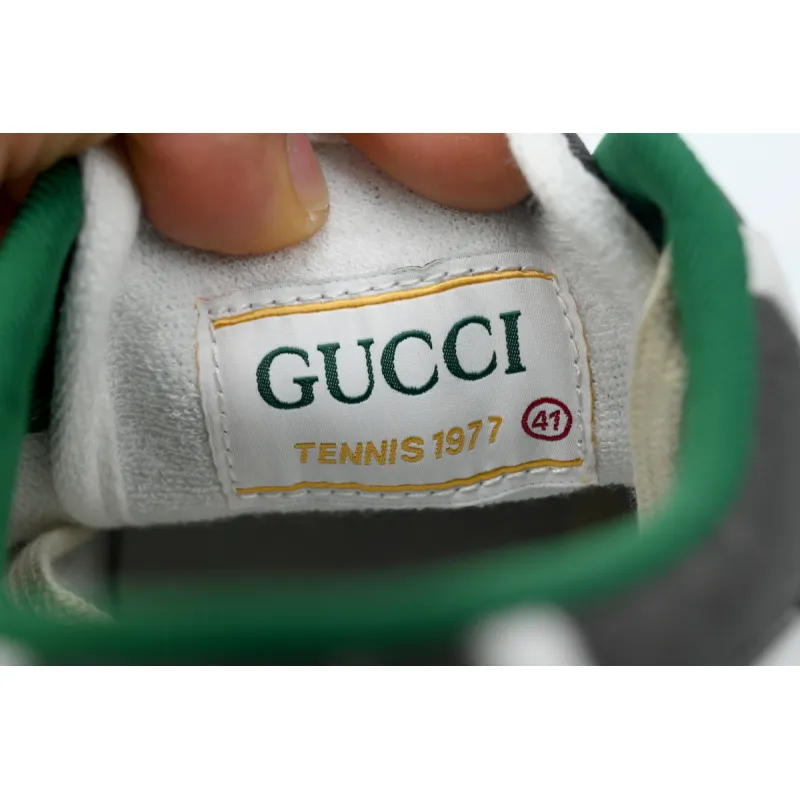 Gucci Off The Grid Tennis 1977 Low ECONYL Dark Grey GG Blue Red White 628709 H9H70 1161