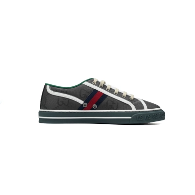 Gucci Off The Grid Tennis 1977 Low ECONYL Dark Grey GG Blue Red White 628709 H9H70 1161 02