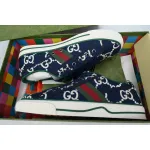 Gucci Tennis 1977 Denim GG Print 606111 2KQ10 4463