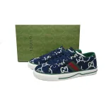 Gucci Tennis 1977 Denim GG Print 606111 2KQ10 4463
