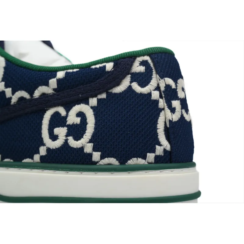 Gucci Tennis 1977 Denim GG Print 606111 2KQ10 4463